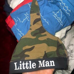 Little Man Camo Baby Cap